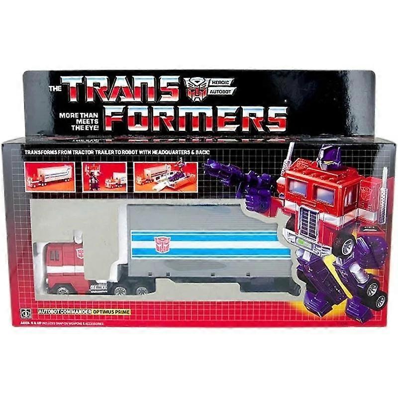G1 84-86 KO Optimus Prime Action Figure - Amerikkalainen versio Transformers-lelu keräilijöille ja Pre