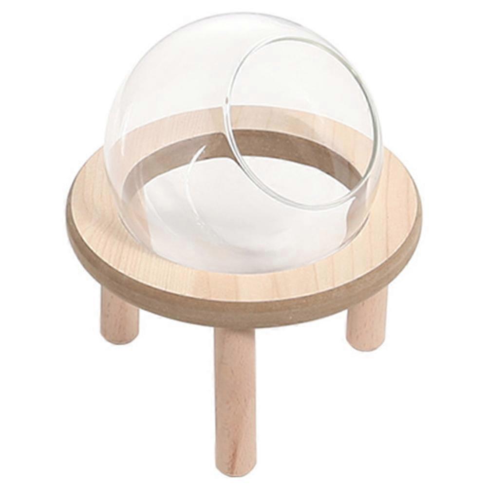 Hamster Sand Bath Cage Glass Sand Bath Box for 5Sets Practical Supply