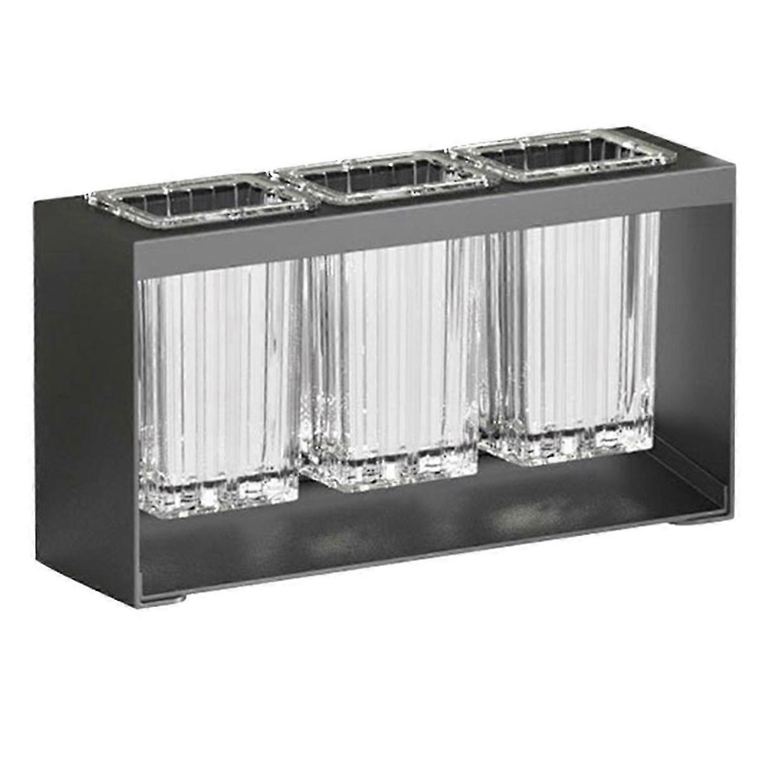 Multifunctional Chopsticks and Spoon Storage Rack Gray