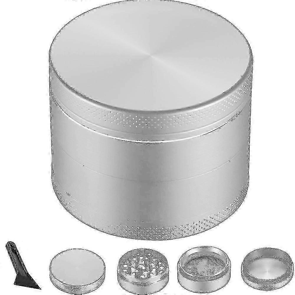 50mm Grinder 4-part With Sieve Milled Aerospace Aluminum