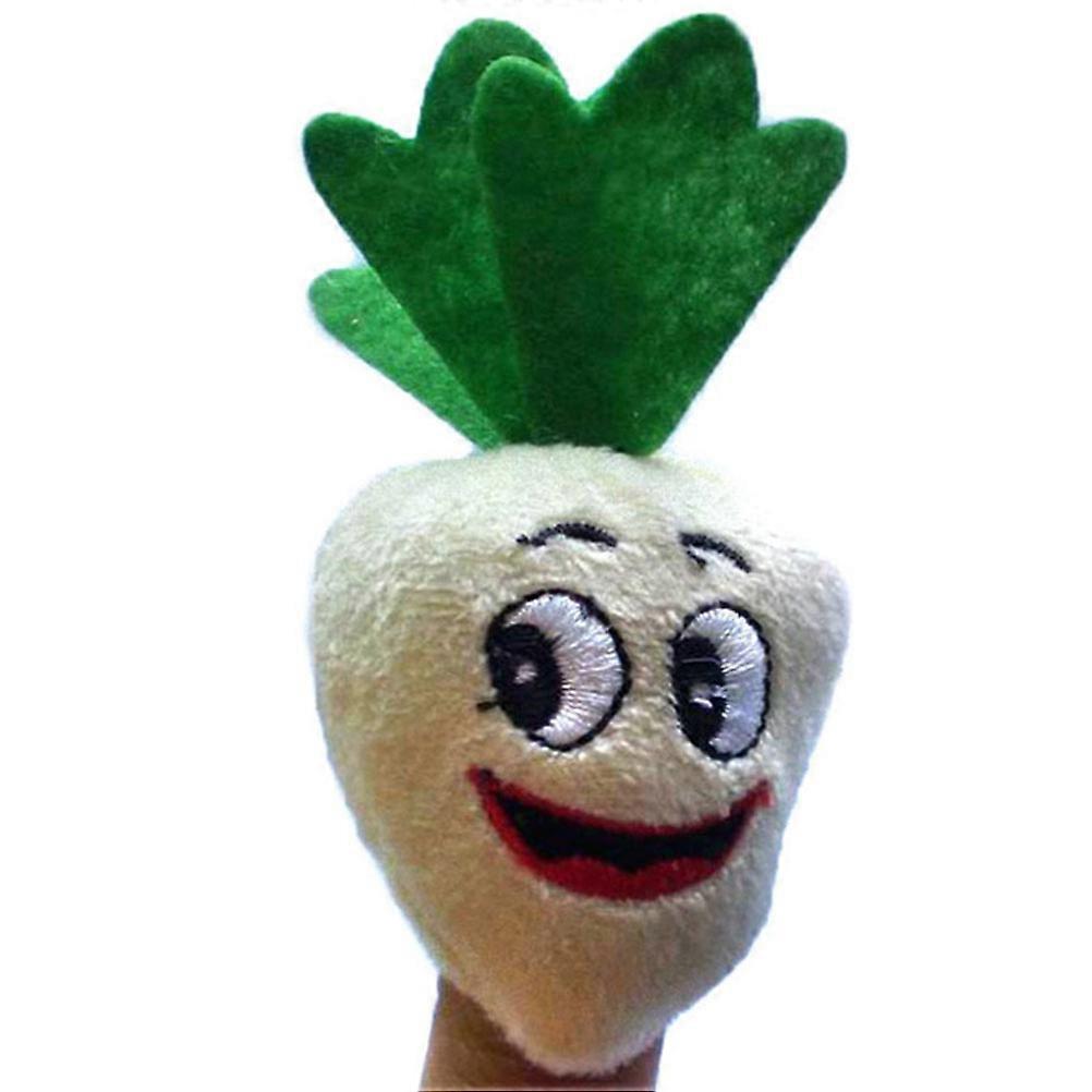 Education Toys Finger Puppet Plush Fruits and Vegetables for Kids 10Pcs