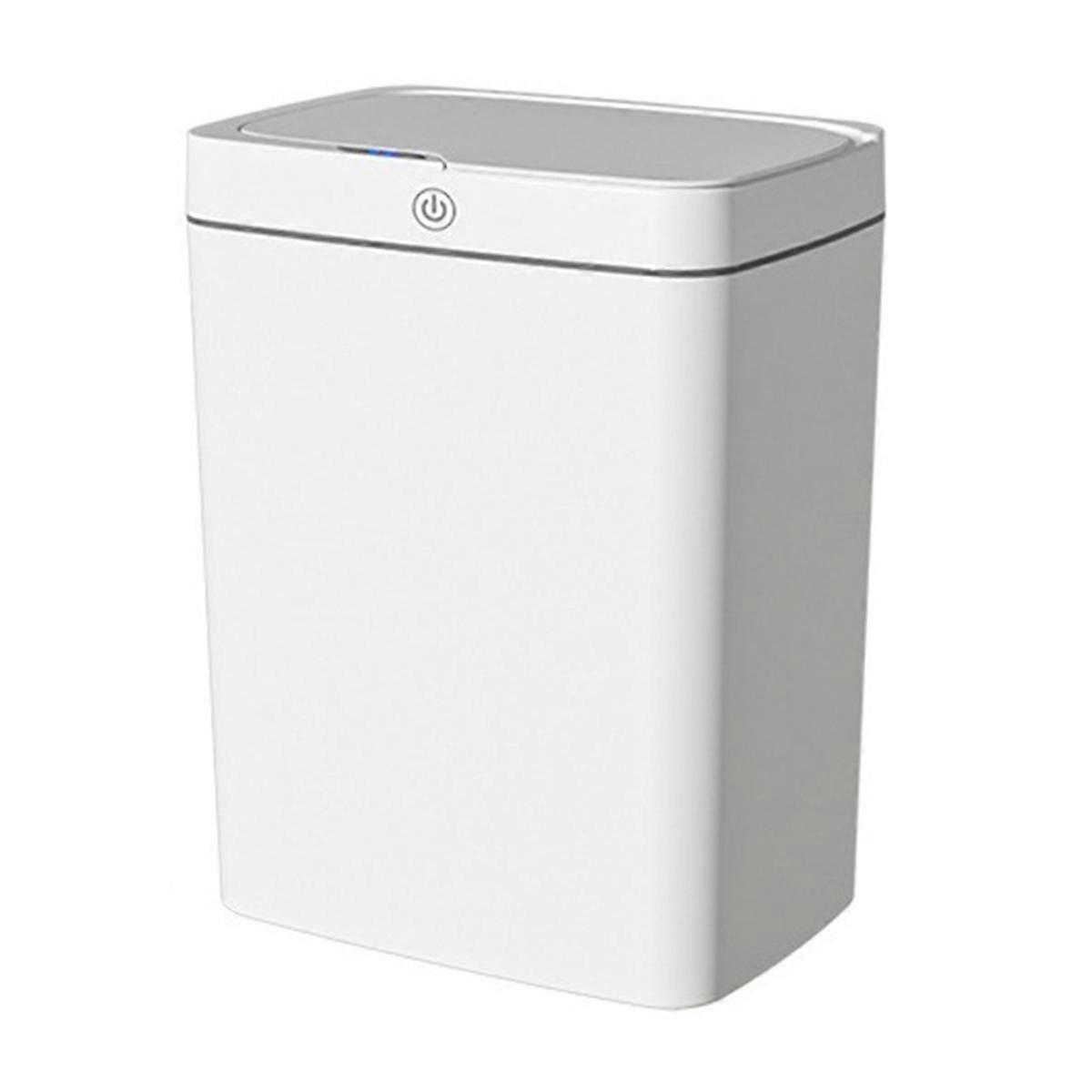 Trash Can Touchless Sensor Trash Can whtite