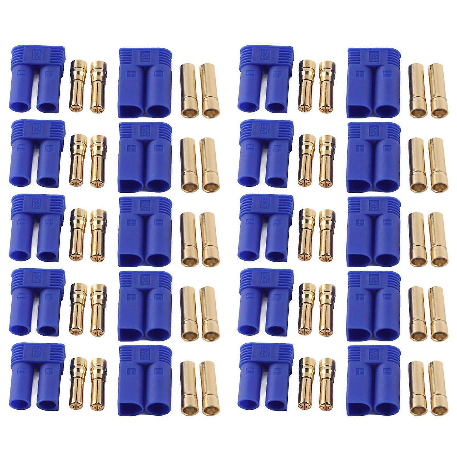 EC5 Connector High Accuracy CNC Process Technology Removable Pluggable RC Battery Connectors