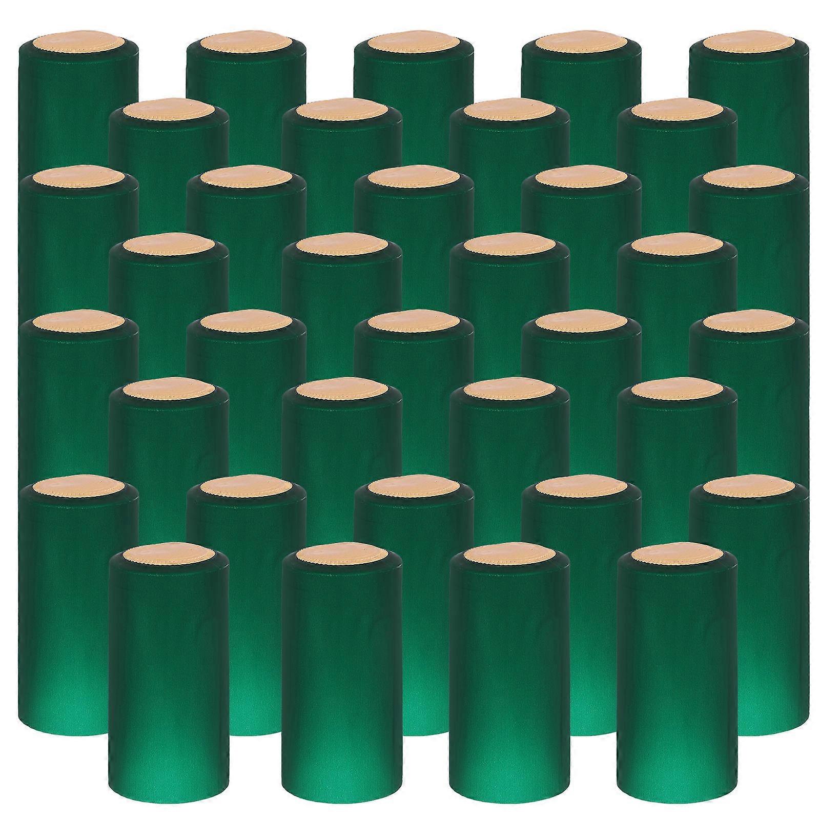 Heat Shrink Capsules Shrink Caps for Wrapping Use 60Pcs