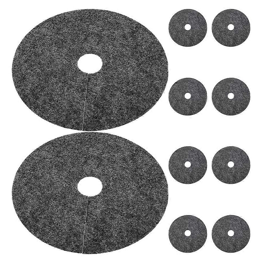 Tree Mulch Ring Reusable Non Woven Fabric for Landscape Use 40Pcs