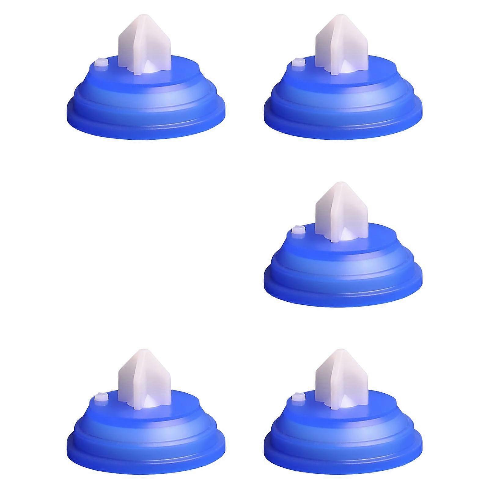 Silicone Toilet Tanks Seal Replacement Gaskets Pack Of 5 For General Toilet Models A Leak Proof
