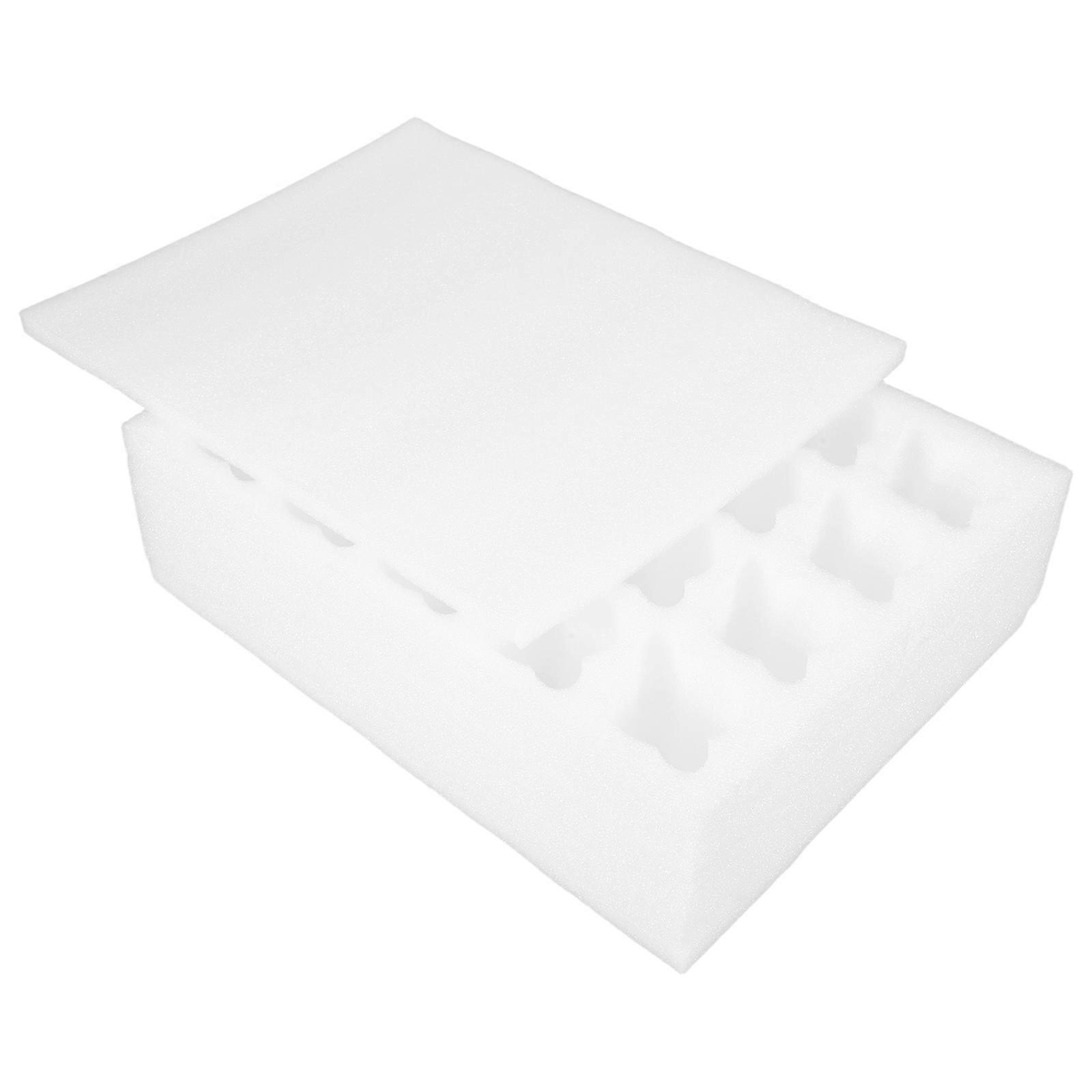 White Waterproof Egg Storage Tray Suitable For Supermarkets And Farmers' Markets Designed To Hold Duck Eggs Securely 1 Set