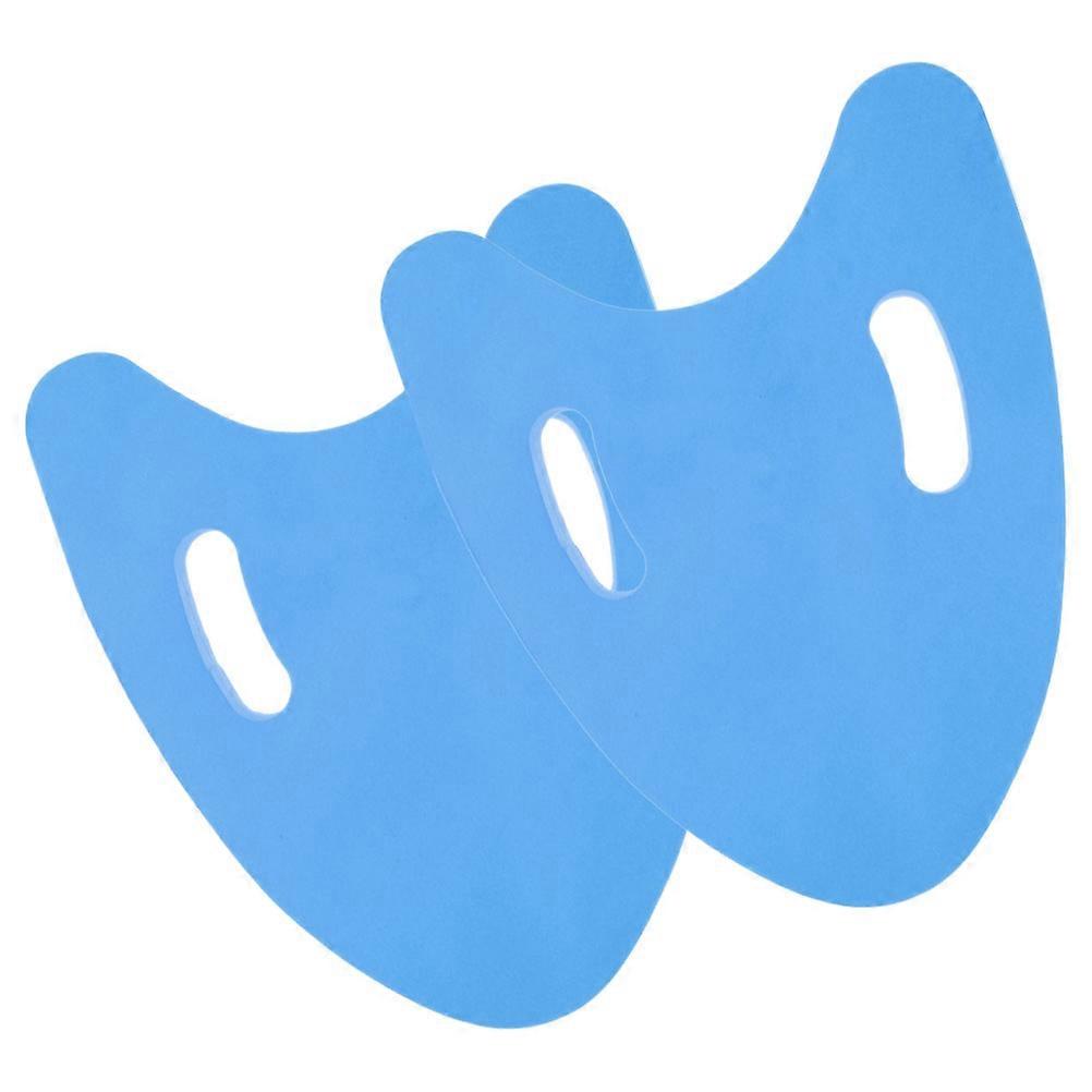 Sky-Blue Swim Float Training Aid Kickboard for Beginners 4Pcs Eva