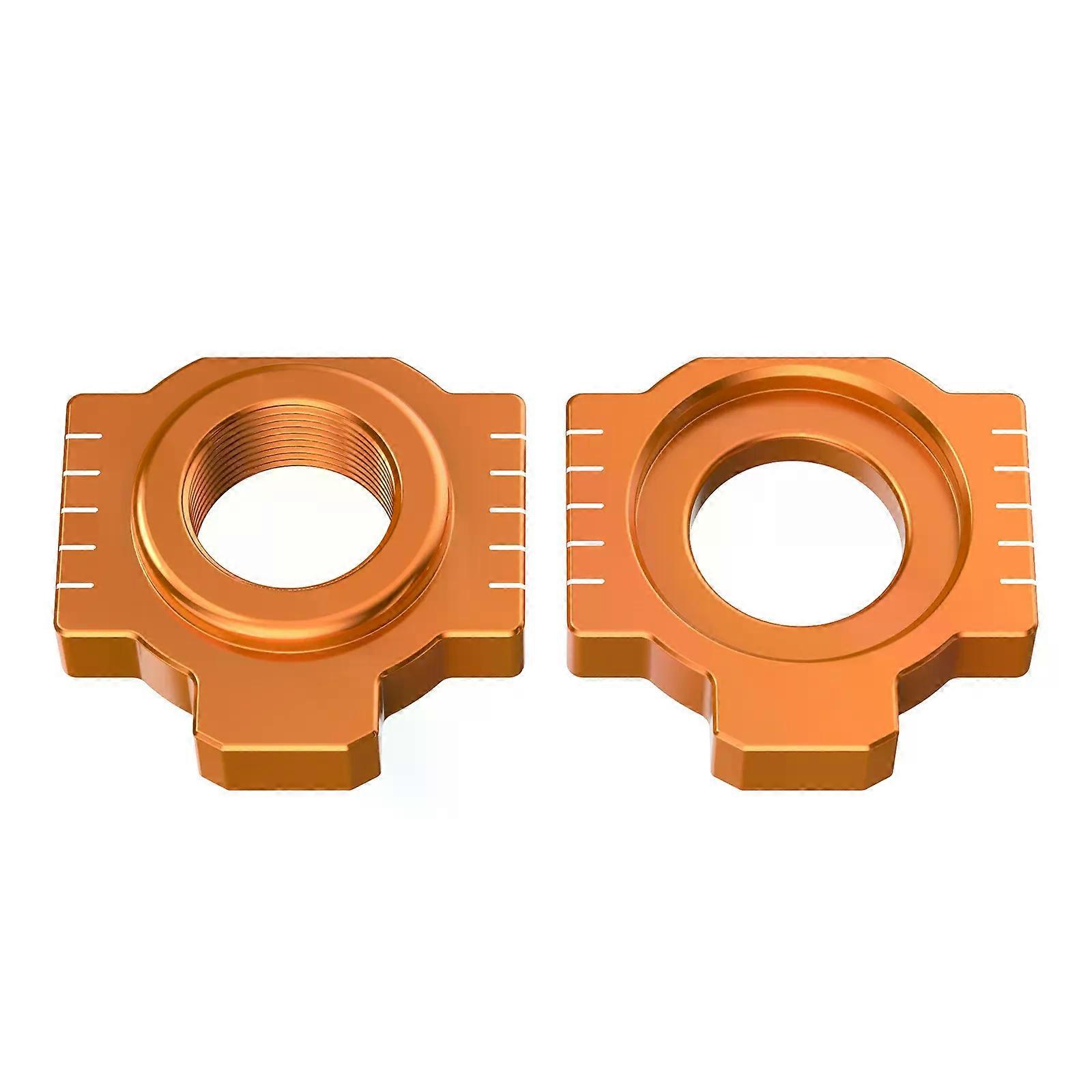 For KTM 690 Enduro R SMCR 690 - Axle Blocks Chain Adjuster For Husqvarna 701 SM Supermoto Enduro Norden 901 -