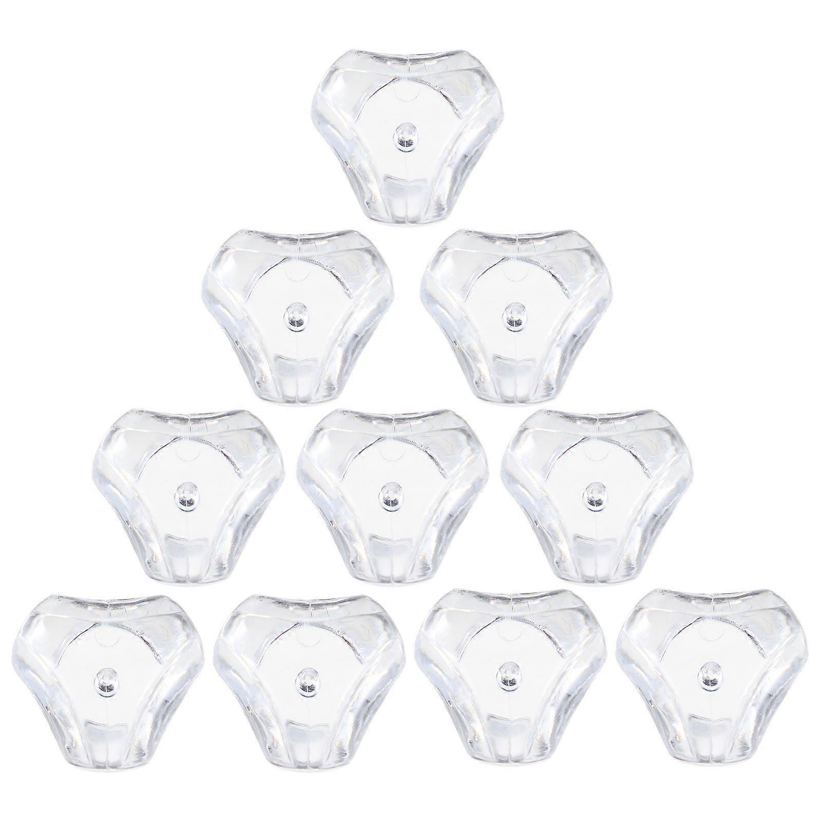 Mini Knobs Crystal Drawer Handles Transparent For Jewelry Box Decorative 50Pack