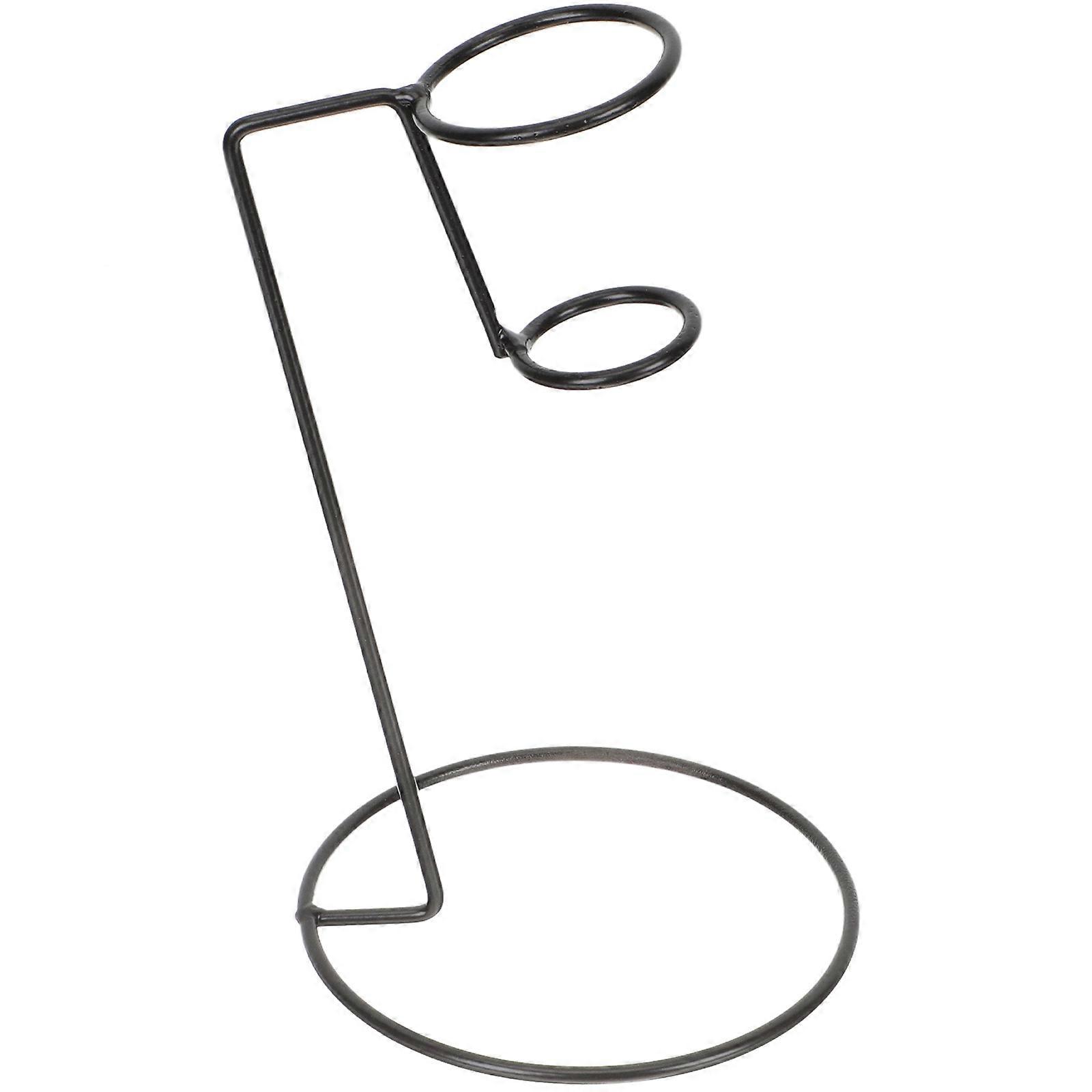Ice Cream Cone Display Stand Metal Holder for Ice Cream Cone Holder Black Iron for Display 1Pcs