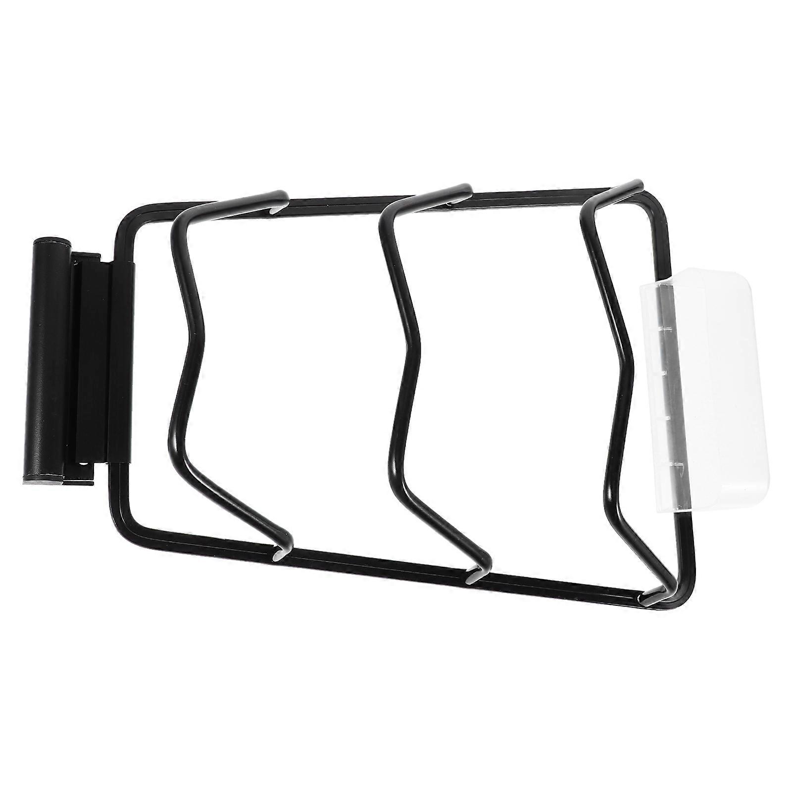 Wall Mounted Pot Lid Holder Rack for Kitchen Use 3Pcs Set