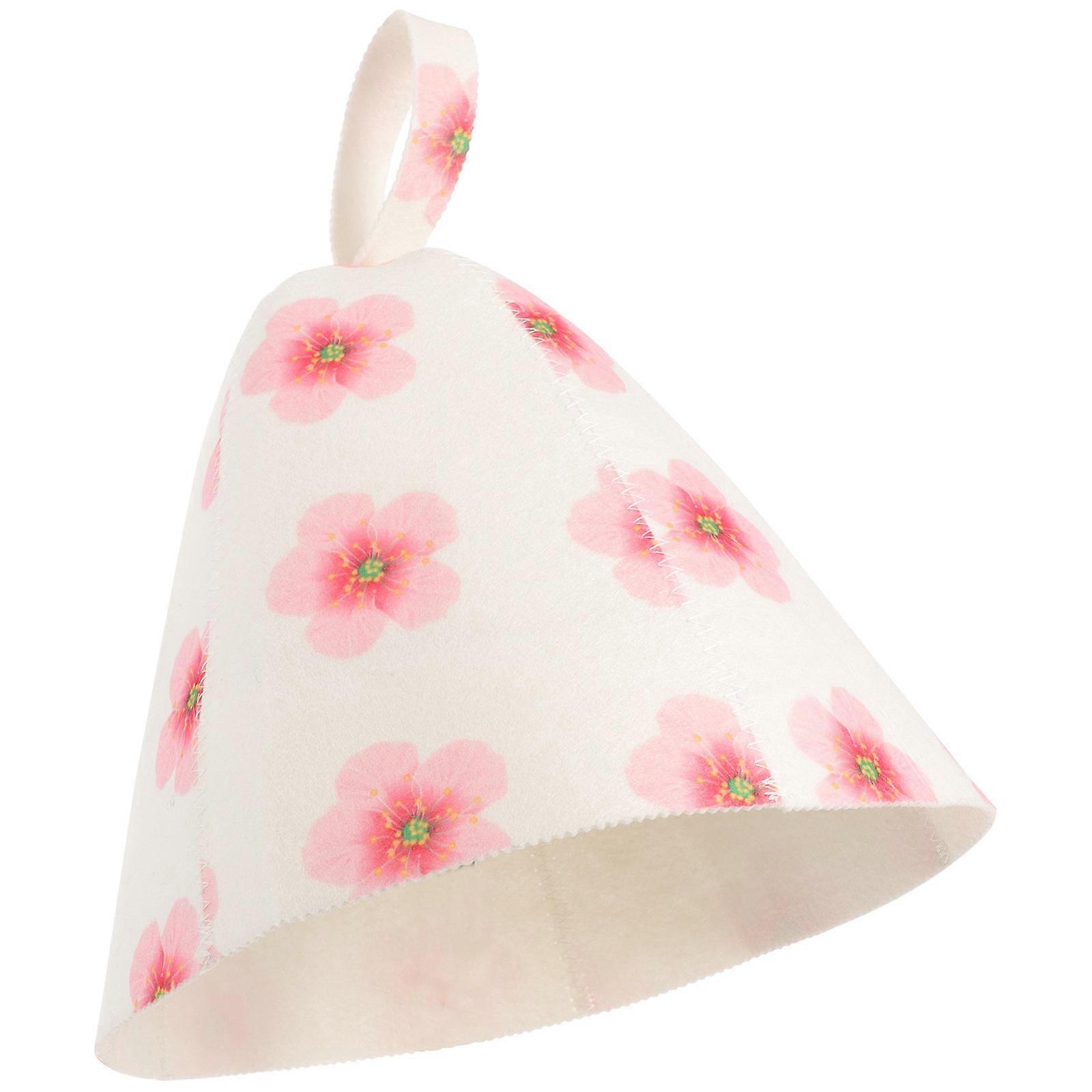 Stylish Sauna Hats Felt Sauna Hat Water Absorption Reusable Multi