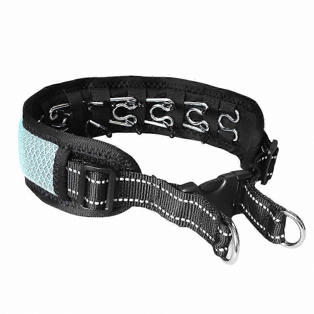 Reflective Dog Collar with Buckle, Adjustable and Anti-Pull for Medium to Large Breeds