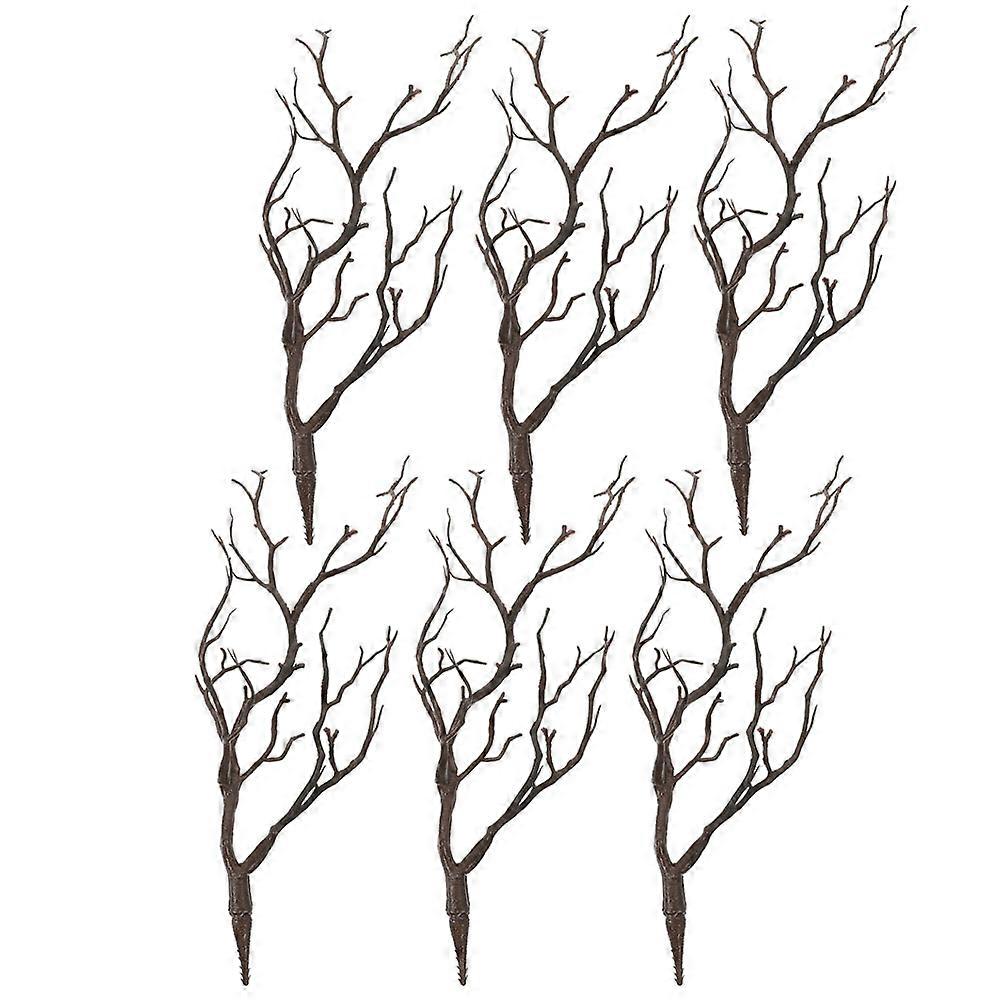 18 Pcs Decorative Plastic Tree Branch Antler Shaped Home Decoration Chic Space