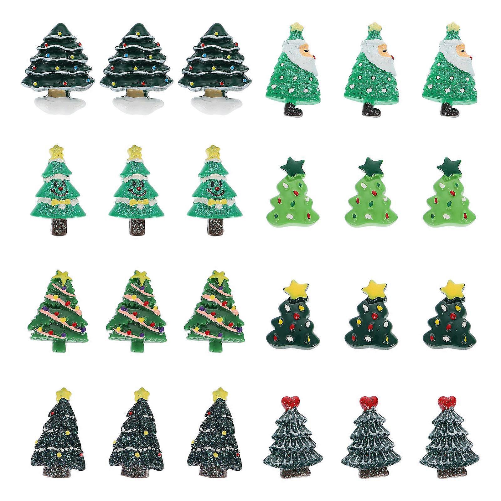 Christmas Phone Case Cabochons for Decor 72Pcs Assorted Color Charms