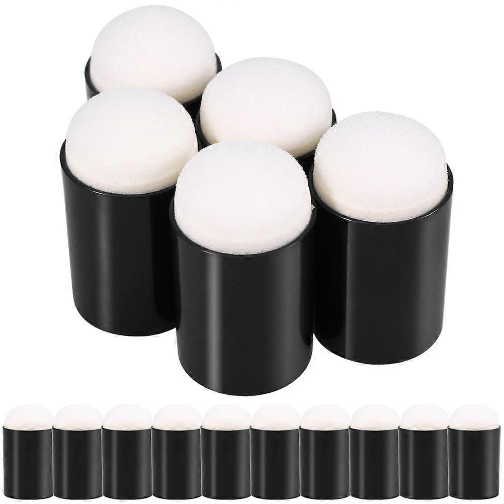 150 Pcs Finger Sponge Daubers For Applying Ink And Drawing In Black Great For Kids Art Class