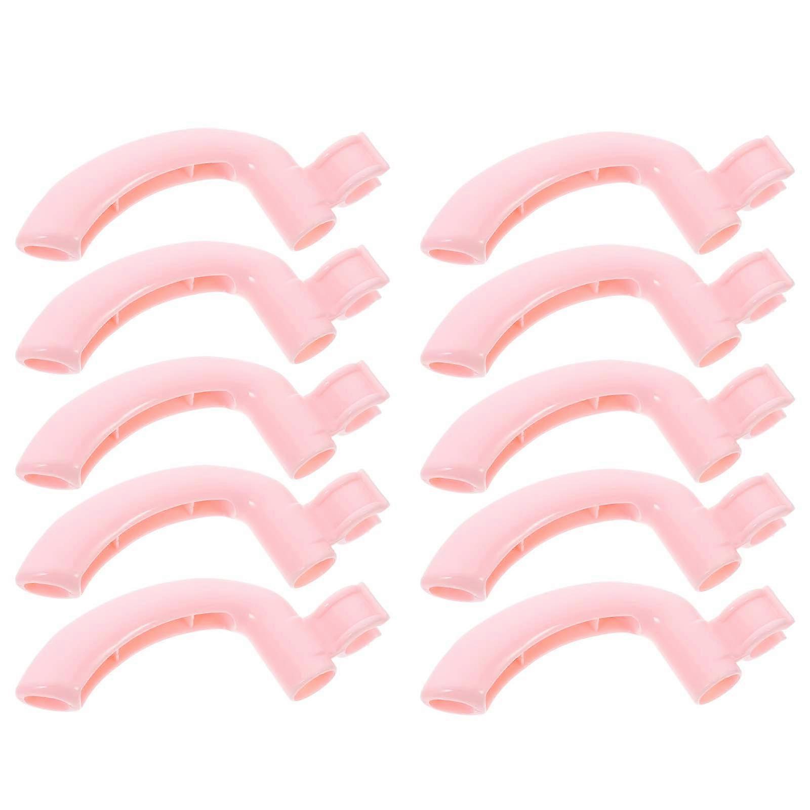 Plastic Dustpan Handle Grip for Floor Dustpan Replacement 10Pcs Pack