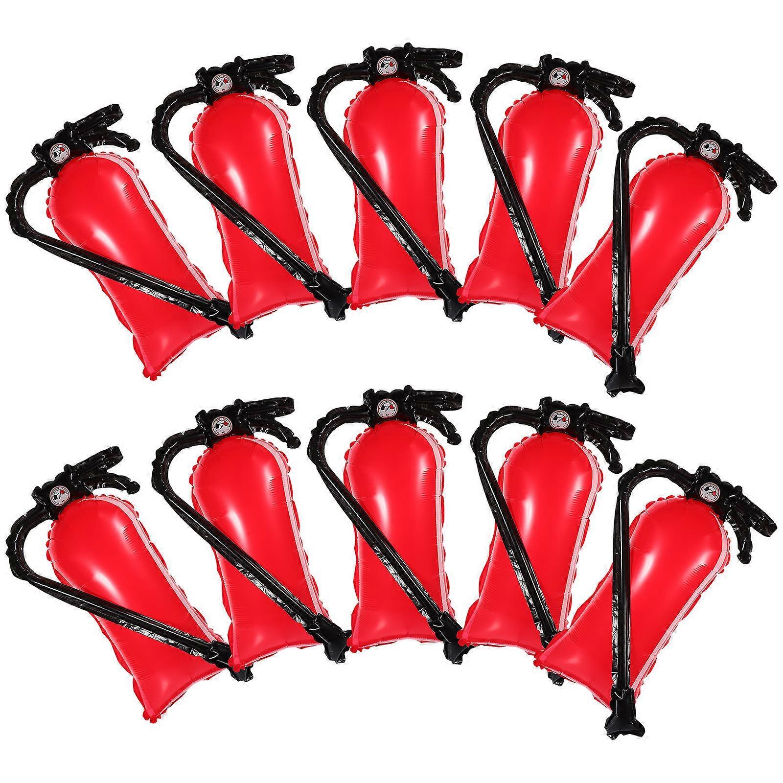 Fire Extinguisher Balloon Fire Fighting Inflatable Balloon for Party 40Pcs