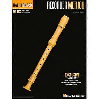 Hal Leonard Recorder Method van Sarah Jeffery - Boek met meer dan 200 audiodemo's en begeleidingstracks en meer dan 40 videolessen inbegrepen
