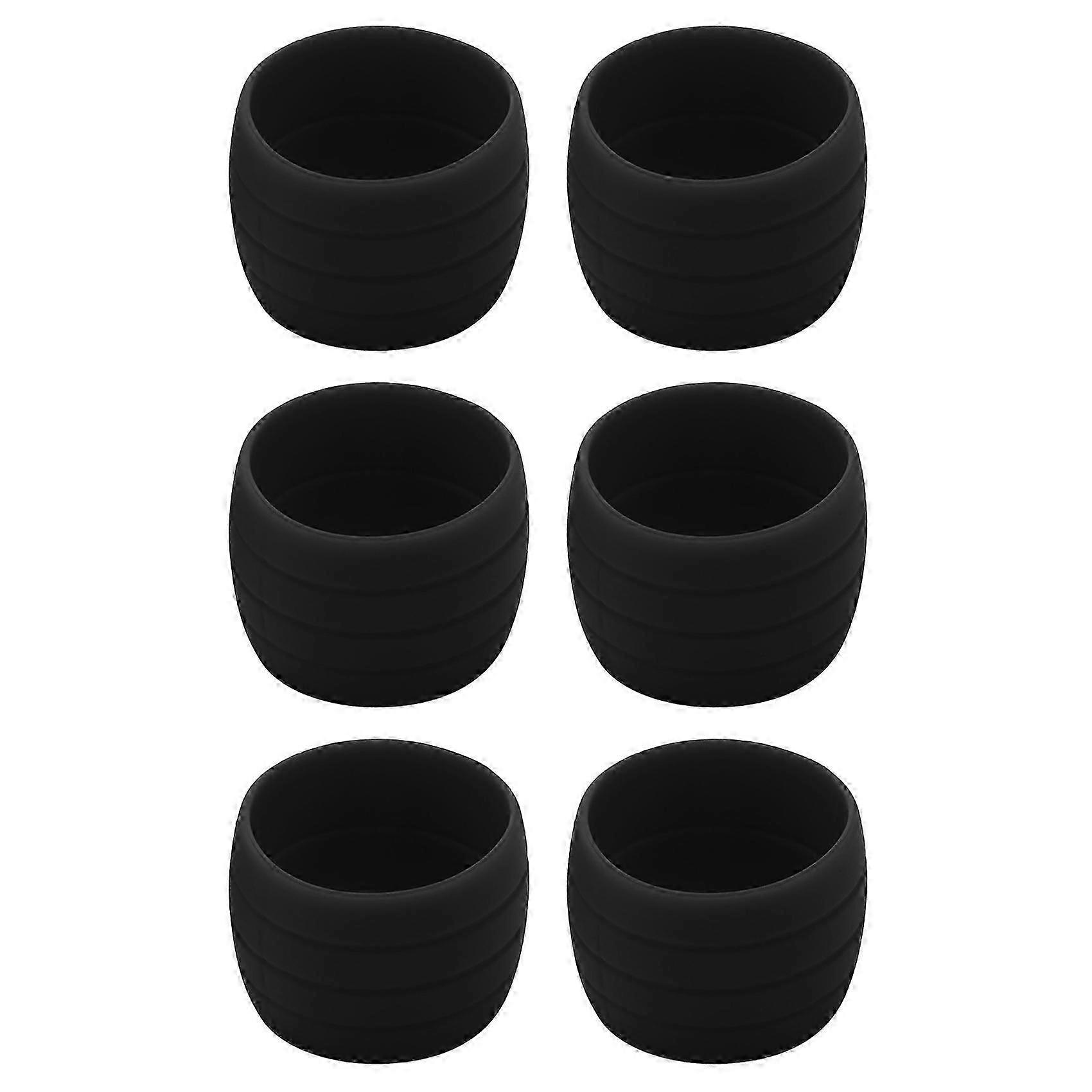 6Pc Handlebar Tape Fixing Loops Road Bike Handle Grip Wrap Holding Rings Cycling Bartape Strap Belt