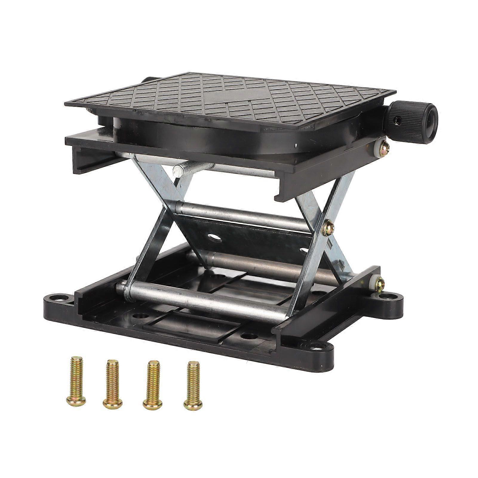 Lifting Platform 360 Rotatable Laboratory Lift Stand Table for Woodworking Carving