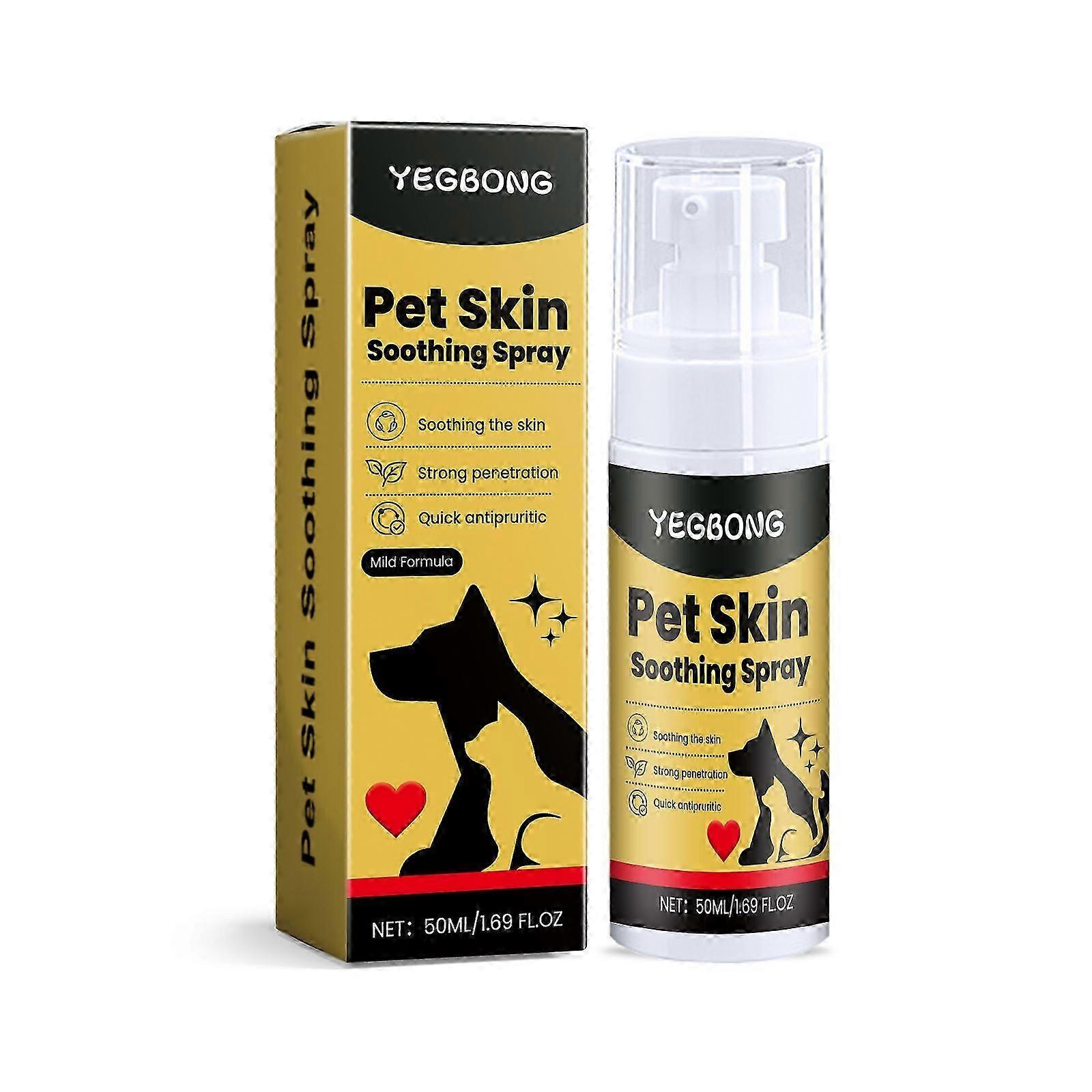 spray anti-coceira para cuidados com a pele de cães e gatos