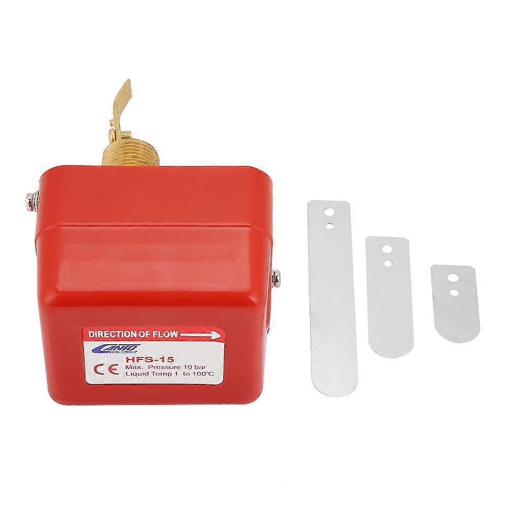 HFS-15 1/2" 6-380V Paddle Target Flow Controller Water Flow Switch