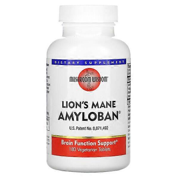 Mushroom Wisdom, Amyloban 3399, 180 Veggie Tabs