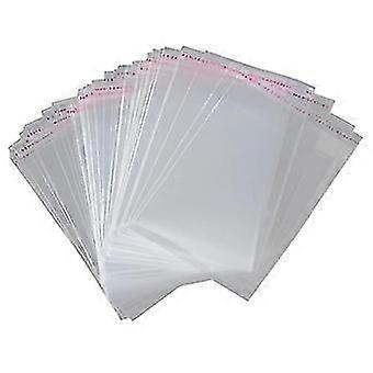 100x A3 Package Bag 45x32cm Clear Resealable Plastic Seal Adhesive