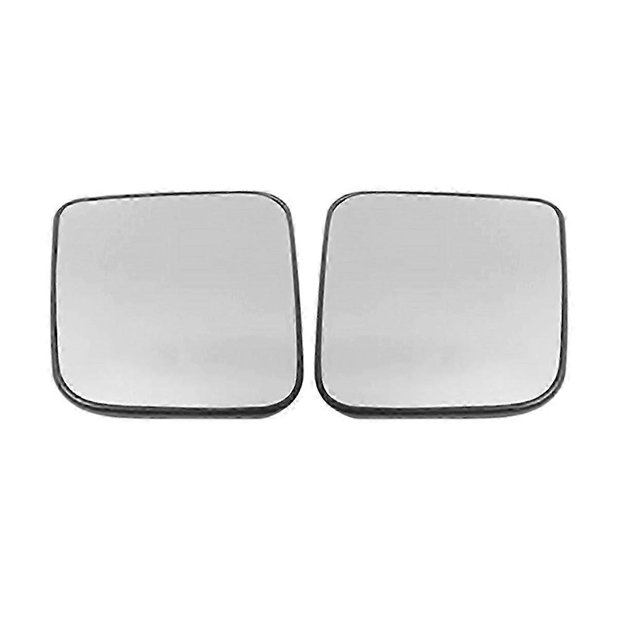 Car Heated Glass Rearview Mirrors Side Wing Rearview Mirror Lens for Pickup Patrol Y61 Navarra D22 1997-2015