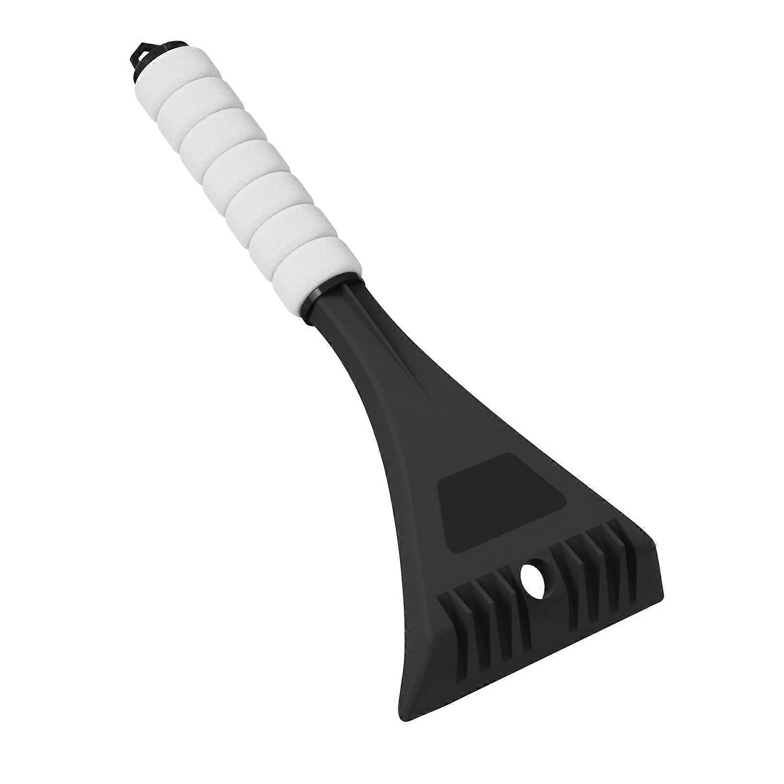 ZENGO Ice Scraper for Car, Snow Scraper for Car Windscreen, Heavy Duty Frost Snow Ice Removal for Windows, Scratch Free, Easily Storage(Black)