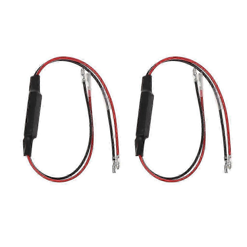 2Pcs LED Load Resistor Indicator Motorcycle Turn Signal Flash Blinker Fix Error