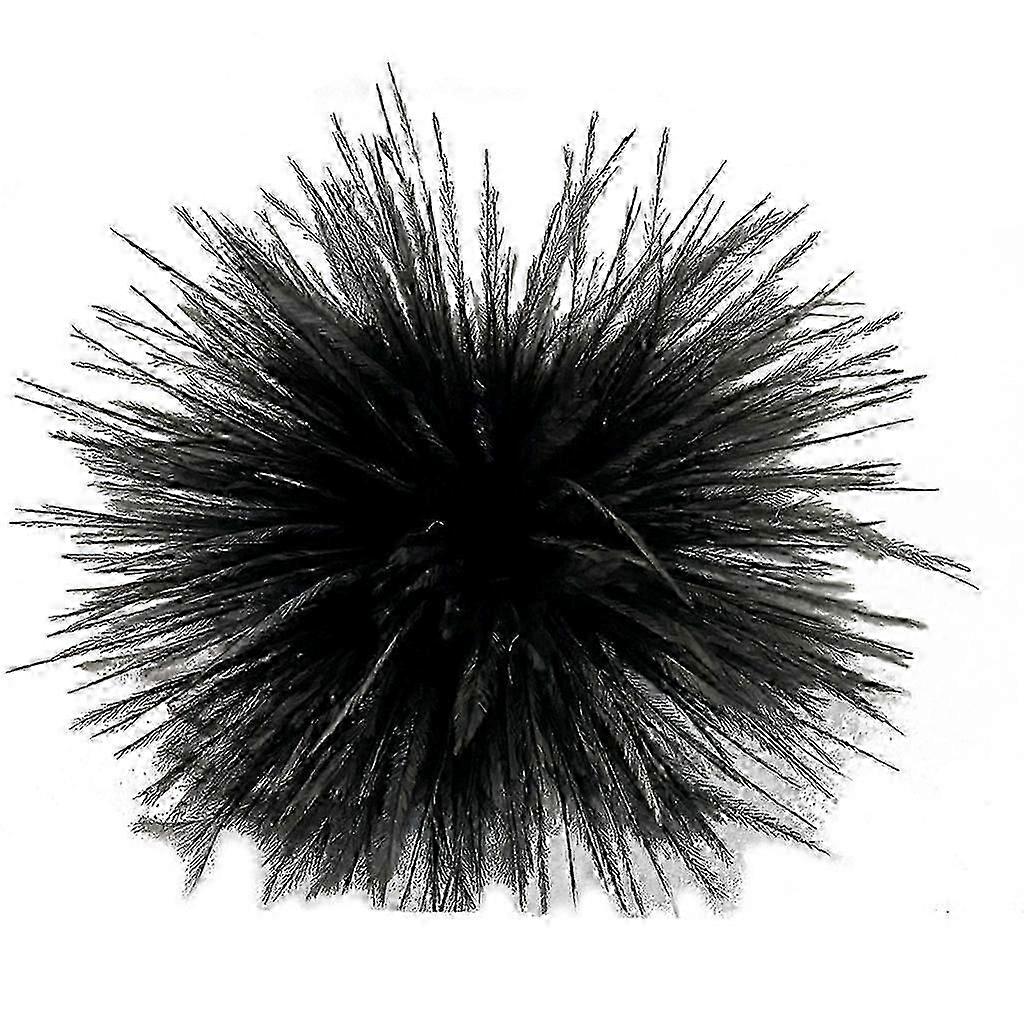 Feather Brooch Feathers Corsages Cloth Decorations Ostrich Feather Material