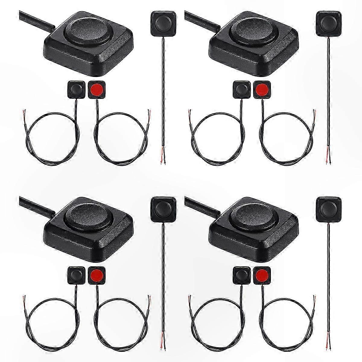 16 Pcs Momentary Push Button Switch 12V 24V ON Off Mini Surface Mount Switch