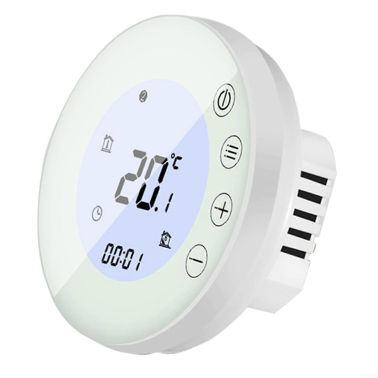 WiFi Smart Thermostat With Remote Access Compatible LCD Display Programmable Temperature Control