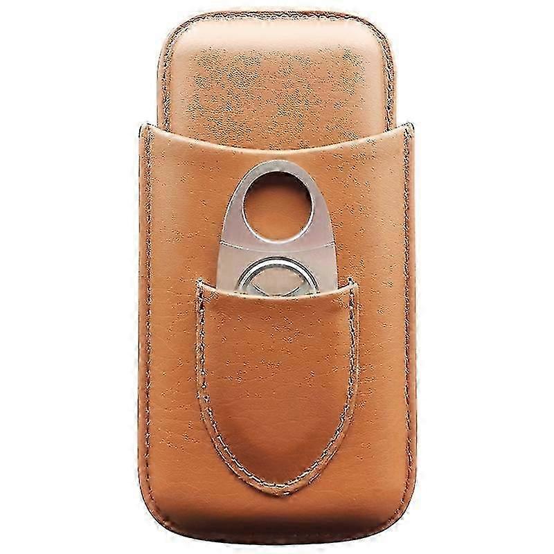 Genuine Leather Cigar Case