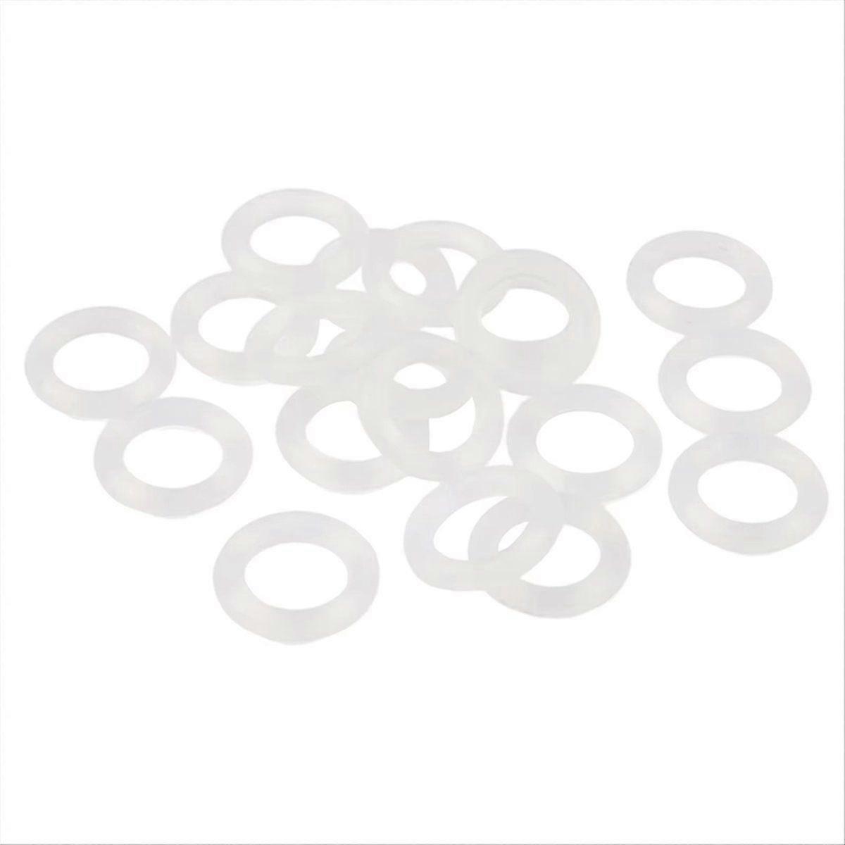120PCS O-Ring Keycap O Ring Keyboard Switch Dampeners White Sound Reduction