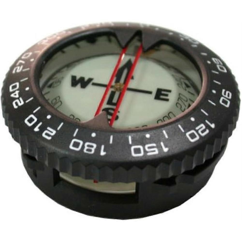 Diving Compass,Glow in the Dark,80M Depth,Portable,25° Tilt Underwater Navigation,Gear Divers,Marine Navigation Tool
