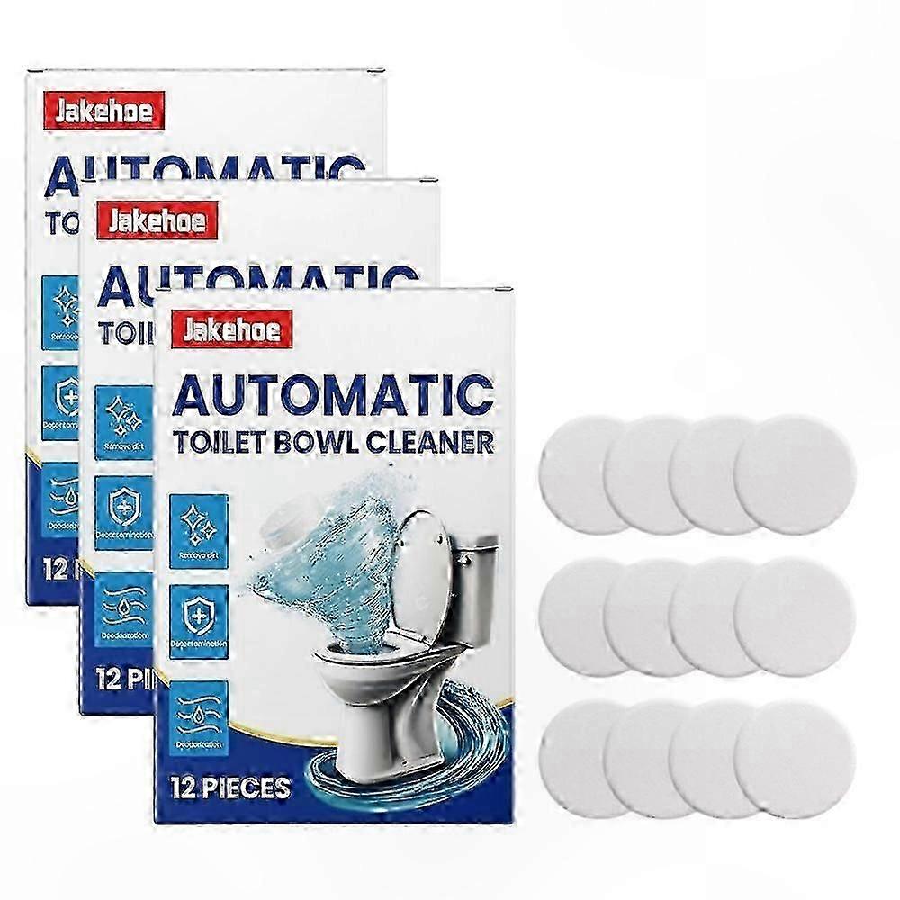 Effervescent Cleaning Tablets for Toilets - Removes Stains and Deodorizes with Strong Formula