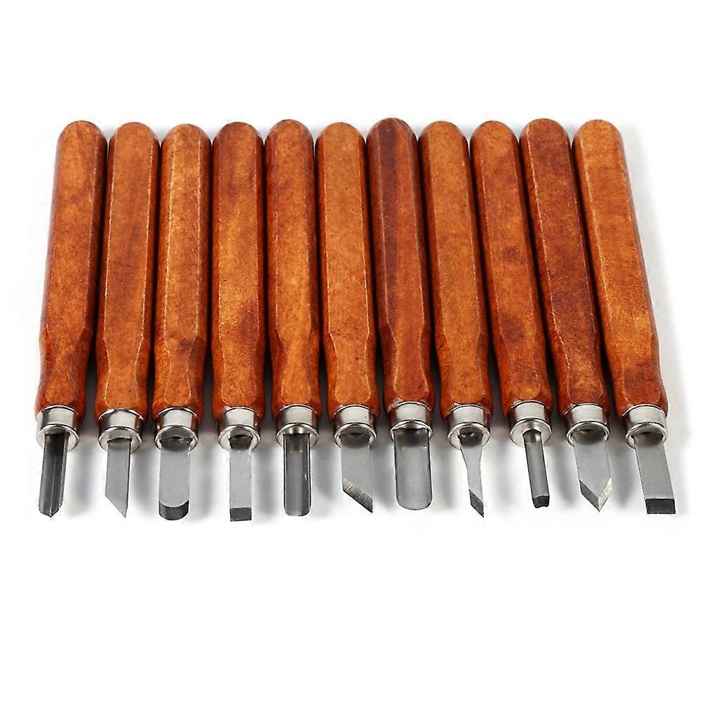 11Pcs/Set Carving Tools Multifunction Wood Knife DIY Craft Art Hand Chisel Professional New