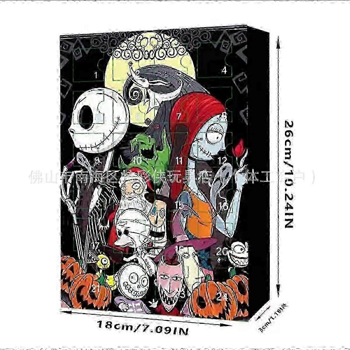 2025 Vianočná adventná slepá krabička 24ks Prekvapivý vianočný darček