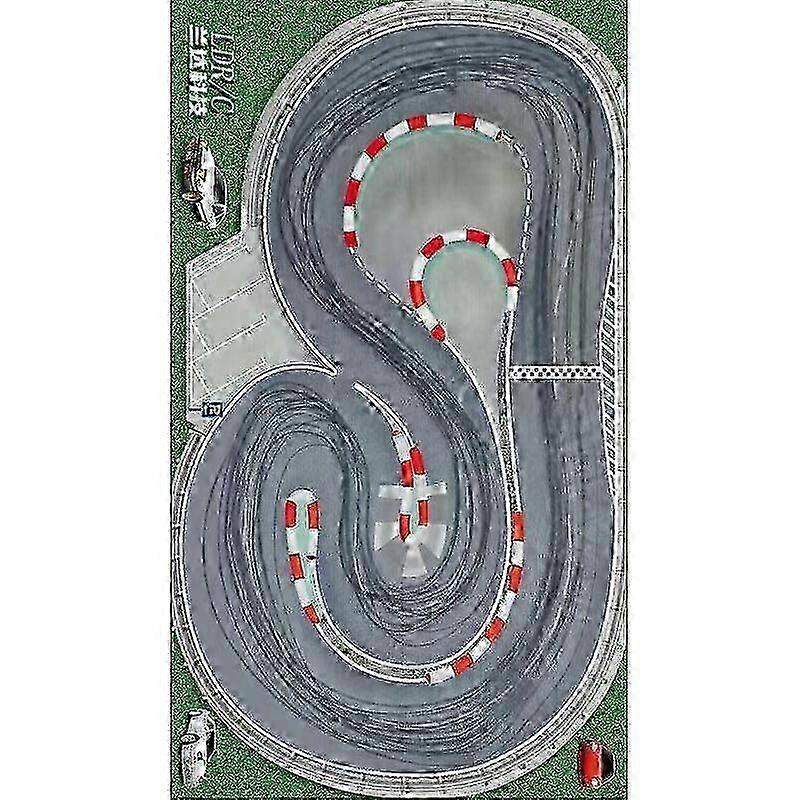LDRC A86 A86P 1802 1/18 1/24 Drift RC Car Parts 2X3.5m Race Track Map Table Scene Mat Vehicles Model