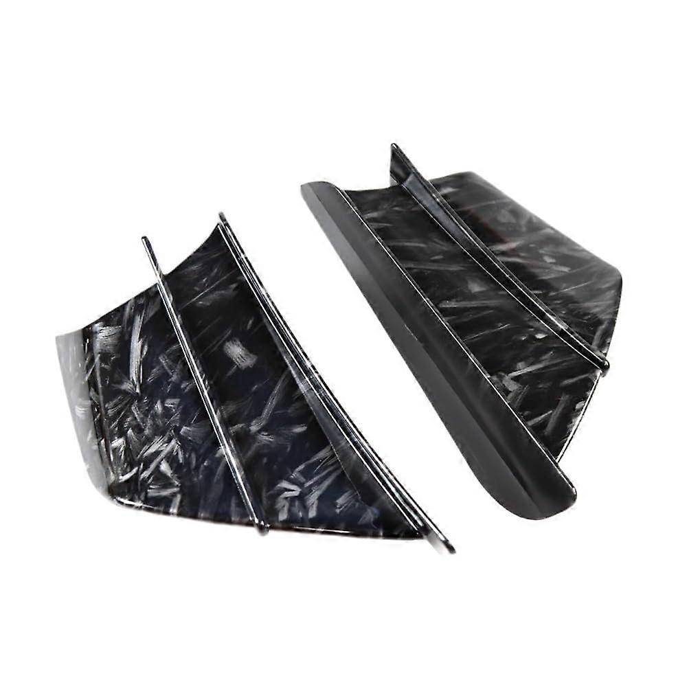 Winglet Spoiler For Motorcycles, Fixed Wing Side Aerodynamic Accessory, Aluminum Alloy Decorative