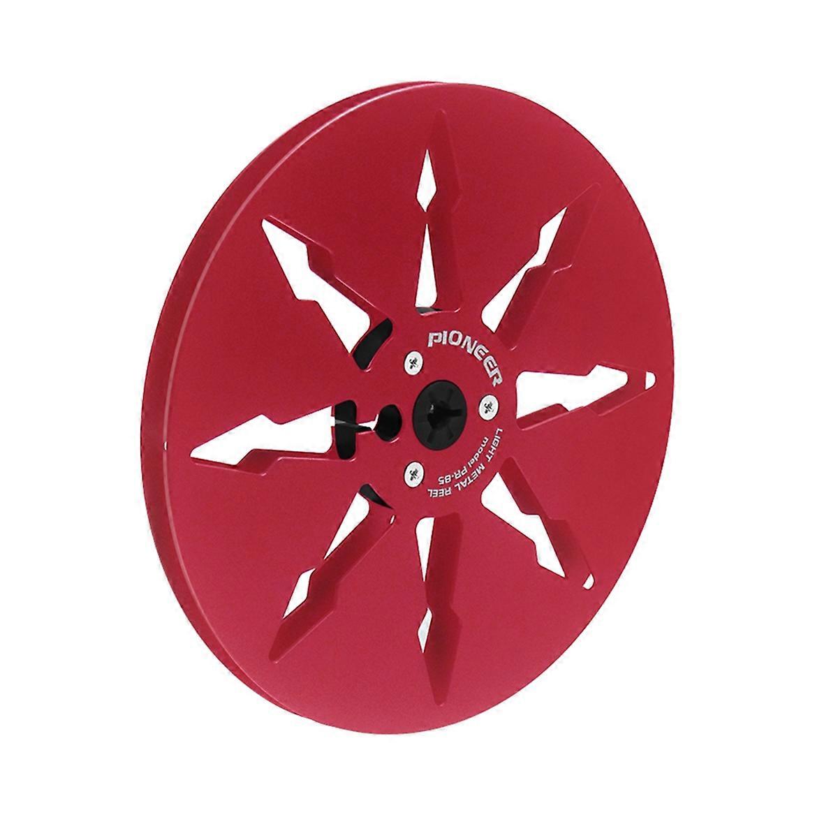 7 Inch 8 Hole Opener Empty Reel Aluminum Recording Tape Metal Reel Tape Recorders for Analog Audio Recorder D