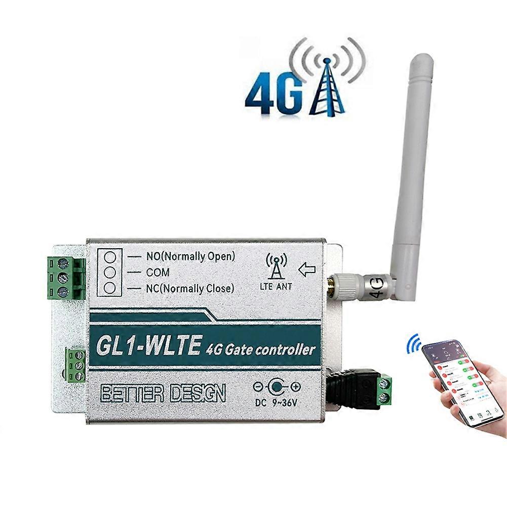 4G GSM Gate Opener Controller SMS Call APP Web Remote Control Smart ...