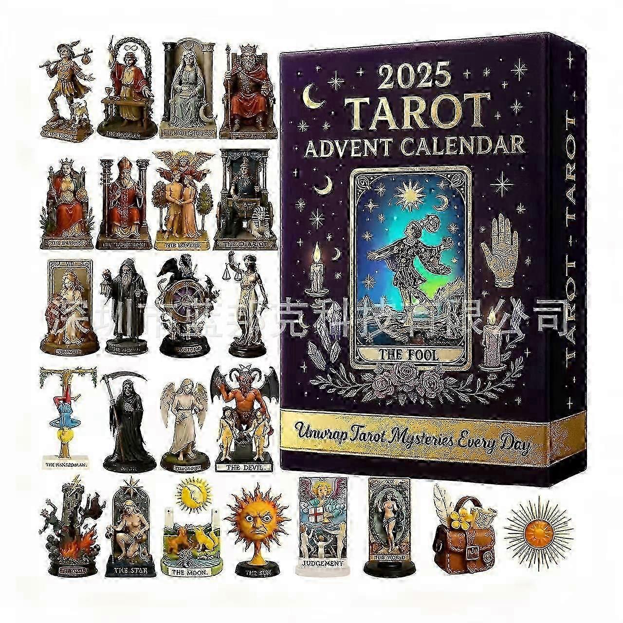 Tarot Advent Calendar Tarot Christmas Advent Calendar Blind Box
