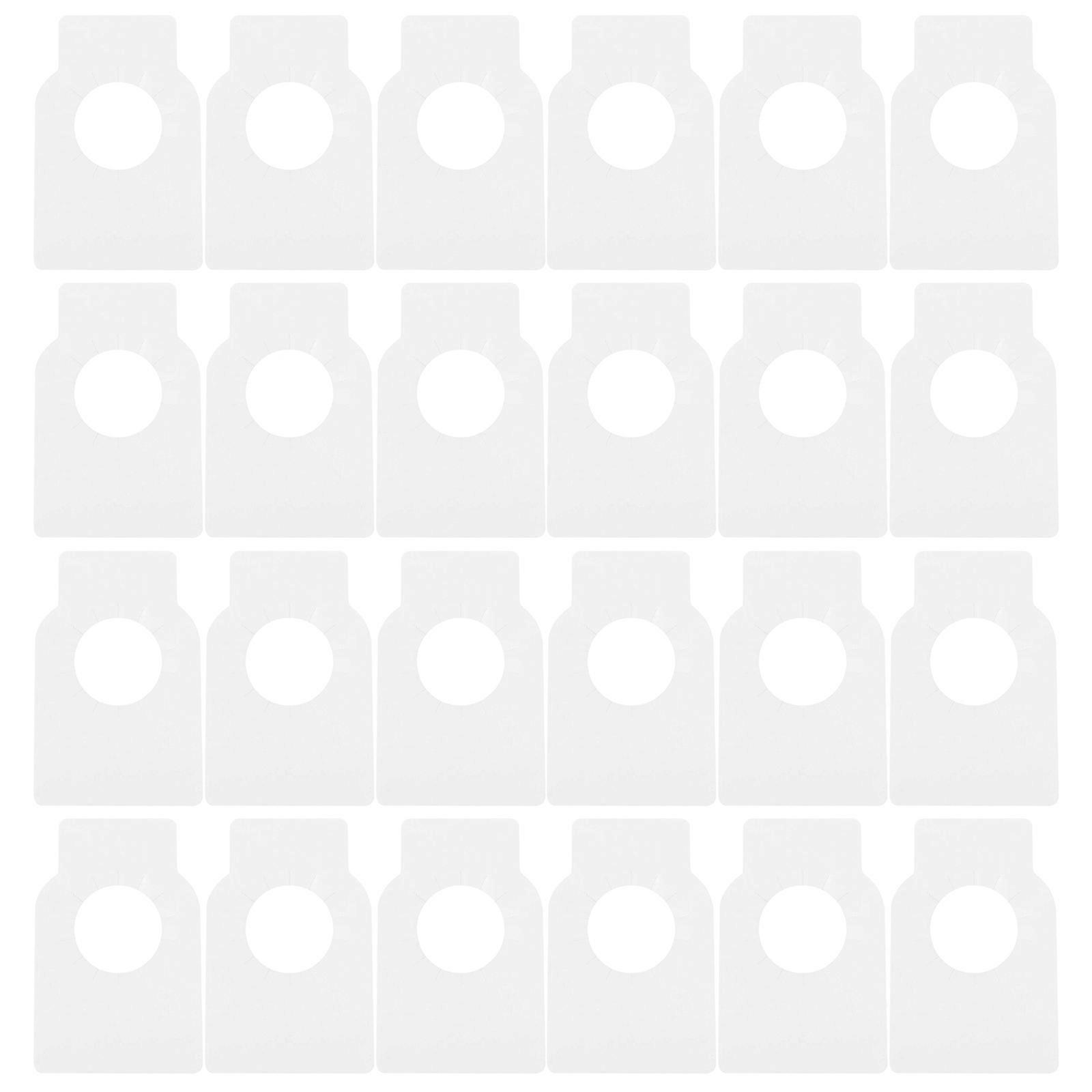 100Pcs Double Sides Blank Tags Wine Bottle Blank Labels Practical Blank Labels