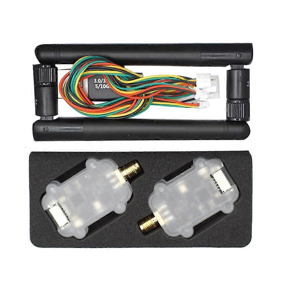 2PCS LR24-F 2.4G 10KM LoRa Radio Telemetry Module 500mW for Pixhawk Ardupilot PX4