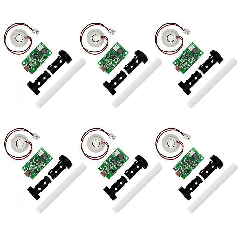 6Pack DC 5V USB Humidifieration Atomization Disc Mirco Interface Atomization Drive Circuit Board fo